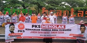 PKS Kota Kediri Tolak Kenaikan Harga BBM