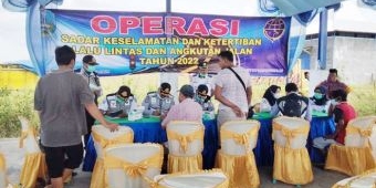 Sebanyak 52 Kendaraan Roda Empat Terjaring Operasi Gabungan Dishub Jatim di Pamekasan