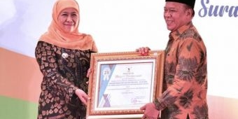 Lamongan HUT ke-451, Khofifah Ajak Jadi Pelecut Perang Melawan Covid-19