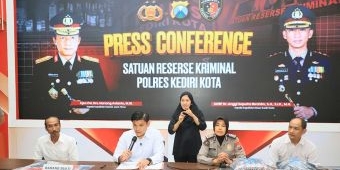 Polisi Ringkus Pasangan Pembuat Video Asusila di Kediri