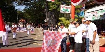 Parade Jaranan Meriahkan Hari Jadi Nganjuk ke-1088