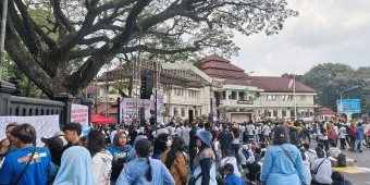 Dukung Program MBG, Ribuan Warga Malang Raya Gelar Aksi Damai
