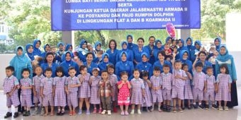 Meriahkan Hari Ibu 2019, Koarmada II Gelar Lomba Bayi Sehat