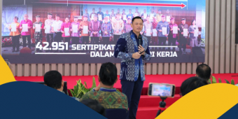Penerapan Sertifikasi Tanah Elektronik, Menteri AHY Bakal Tambah Lebih dari 100 Kantor Pertanahan