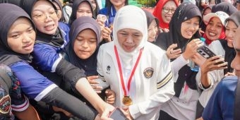 Jatim Sportiv Festival Haornas 2025 Pecahkan Rekor MURI, Gubernur Khofifah: Olahraga Kuatkan Kita