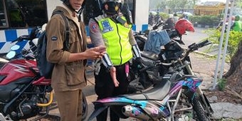 Jelang Nataru Polrestabes Gelar Razia Kendaraan, 87 Sepeda Motor Diamankan