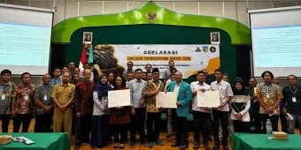 Uniska dan Dinas Perikanan Kabupaten Kediri Deklarasikan Sekolah Pemberdayaan Rakyat