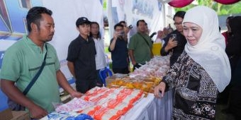 Pasar Murah di Pamekasan, Gubernur Khofifah Pastikan Stok Bahan Pokok Aman dan Harga Stabil