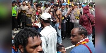 Isu Kemerdekaan Papua Warnai Aksi AMP di Malang, Dandim: NKRI Harga Mati!