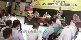 Tekan Angka Laka, Polres Gresik Gelar Operasi Simpatik Semeru 2017