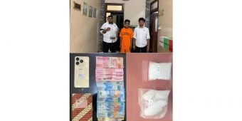 Satresnarkoba Polres Pasuruan Ringkus Pengedar Sabu di Gempol, Sita 51,83 Gram Barang Bukti