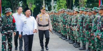 Bupati Gresik Buka TMMD ke-128 di Desa Slempit