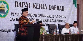 Buka Musda DMI ke-IV, Wali Kota Pasuruan Ajak Pengurus Terus Tingkatkan Kualitas Masjid