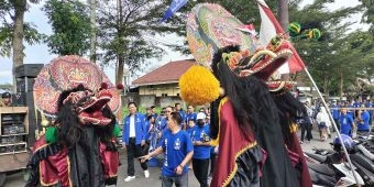 Diiringi Kesenian Barongan dan Jaranan, PAN Kota Blitar Daftarkan 25 Bacalegnya ke KPU