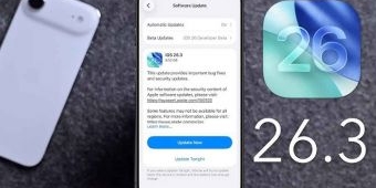 Wow! Apple Update iOS 26.3 Sudah Rilis, Permudah Pindah Data dari iPhone ke Android