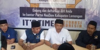 Perluas Dukungan, Ketua PKB Lamongan Daftar sebagai Bacalon Bupati ke Nasdem