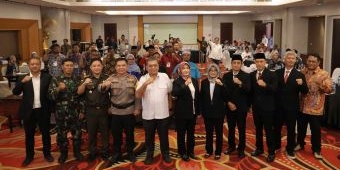 Hadiri Rapat Pleno Rekapitulasi Perolehan Suara, Sekda Kota Kediri Apresiasi Penyelenggaraan Pemilu