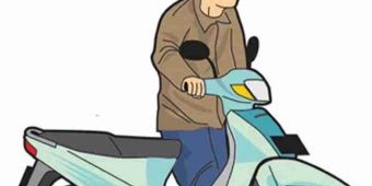 Driver Ojol Indrive di Gresik Dibegal Penumpang Sendiri, Motor Raib Dibawa Kabur