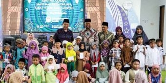 Semarak Ramadan, DWP UP Dispendik Kota Kediri Berbagi ke 180 Anak Yatim dan 231 Dhuafa