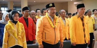Hadiri Musda XI DPD Golkar Kota Kediri, Vinanda Tekankan Pentingnya Kolaborasi Bangun Daerah