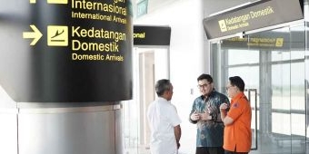 Bupati Kediri Dampingi Pj Gubernur Jatim Kunjungi Bandara Dhoho