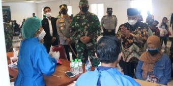 Forkopimda Kabupaten Malang Tinjau Wisata Vaksin di Lembah Indah