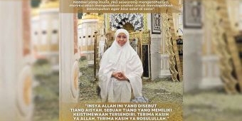 Khofifah Doakan Indonesia di Tiang Aisyah Jadi Negeri Baldatun Thayyibatun wa Rabbun Ghafur