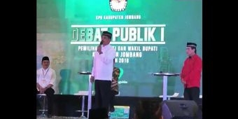 Debat Pilbup Jombang 2018: Gus Syaf Janji Perjuangkan Nasib Guru Honorer