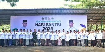 Wali Kota Pasuruan Sampaikan Amanah Menag dan Seruan Santri Berdaya di Hari Santri 2025