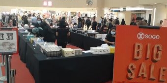 Lima Hari Pameran Big Sale Sogo, Produk Parfum Capai Target 90 Persen