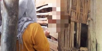 ​Bocah Penderita Sakit Jiwa di Pamekasan Dikurung di Bilik Bambu