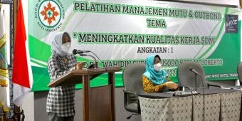 Buka Pelatihan Manajemen Mutu, Wali Kota Mojokerto Dorong Peningkatan Pelayanan RSUD Surodinawan