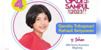 Gendis Setyawan, Putri Arzeti Bilbina Jadi Finalis Gadis Sampul Favorit 2023