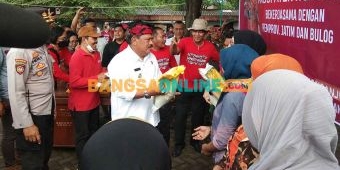 Antisipasi Lonjakan Harga, Pemkab Nganjuk Gelar Operasi Pasar