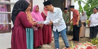 Wakil Bupati Mojokerto Salurkan Bantuan kepada Korban Terdampak Puting Beliung