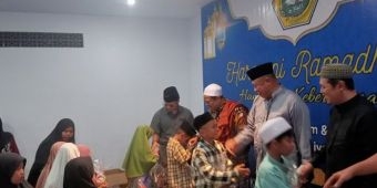 Sambut Lailatul Qadar, Ponpes Al Falah Shidiqiyah Gelar Santunan Anak Yatim