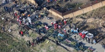 Boeing 737 Milik Ukraina Jatuh di Teheran Iran,  176 Tewas
