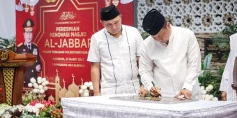 Resmikan Masjid Al Jabbar Polsek Tegalsari, Kapolda Jatim Berharap Bermanfaat Bagi Masyarakat