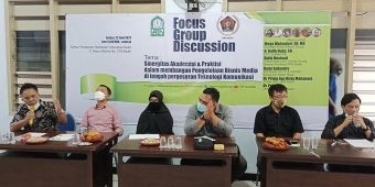 FGD PWI Kediri Bahas Pengelolaan Bisnis Media di Tengah Pergeseran Teknologi Komunikasi