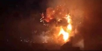 Kembang Api Berdaya Ledak Tinggi Makan Korban di Proppo Pamekasan Madura