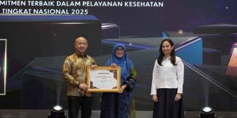 Puskesmas Kowilut Kediri Raih Penghargaan Faskes Terbaik Kedua dalam Layanan JKN 2025