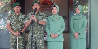 Gantikan Ragil Jaka, Letkol Inf Dhavid Nur Hadiansyah Resmi Jabat Dandim Kediri