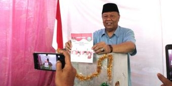 Pj Bupati Nganjuk Gunakan Hak Suara di TPS VI Payaman