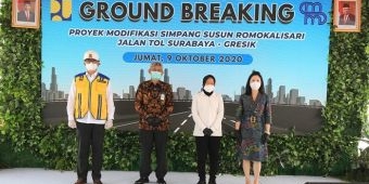 Groundbreaking Simpang Susun Romokalisari Akhirnya Diresmikan