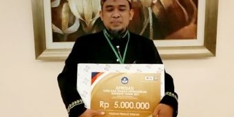 Kepsek SMPN 5 Kota Mojokerto Raih Prestasi Kepala Sekolah Inspiratif Nasional 2021