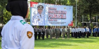 Peringati Hari Kesaktian Pancasila, Pemkot Kediri Gelar Upacara Bendera