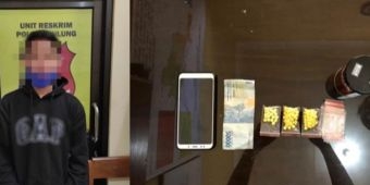 Edarkan 113 Butir Pil Hexymer, Pemuda di Ponorogo Diamankan Polisi
