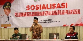 Perkuat Infrastruktur Sosial, Pemkot Pasuruan Gelar Sosialisasi Pilar Sosial 
