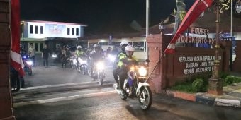 Tekan Kriminalitas, Polres Mojokerto Kota Tingkatkan Patroli Cipta Kondisi 