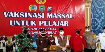 Gelar Vaksinasi Massal Khusus Pelajar Usia 12-17 Tahun di Trenggalek, BIN Sasar Madrasah dan Ponpes